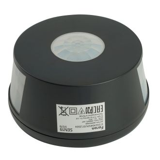 Датчик движения 2000W 30m 360°(верт.) чёрный SEN19, Feron, 51578