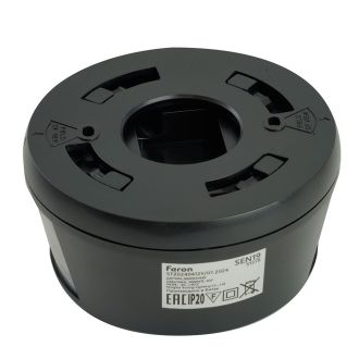 Датчик движения 2000W 30m 360°(верт.) чёрный SEN19, Feron, 51578