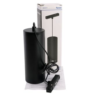 Светильник светодиодный Feron MGN311 трековый низковольтный 15W, 1350 Lm, 4000К, 35 градусов, черный, 51595