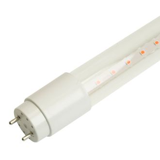 Лампа светодиодная для растений T8 Feron LB-7063 G13 стекло 0,6м 11W 175-265V красно-синий спектр, 51662
