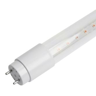 Лампа светодиодная для растений T8 Feron LB-7064 G13 стекло 22W 175 1,2м 265V красно-синий спектр пластик, 51663