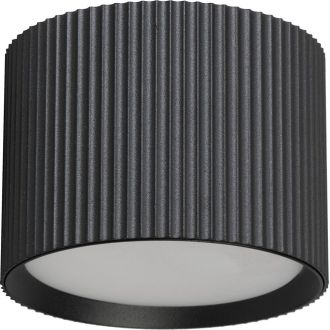Светильник потолочный Feron HL458 Barrel ARIA 12W, 230V, GX53, черный, 51671