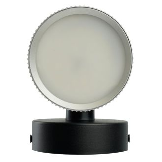 Светильник настенный Feron HL4580 ARIA 12W, 230V, GX53, серебро + черный IP20, 51676