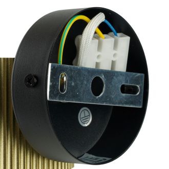 Светильник настенный Feron HL4580 ARIA 12W, 230V, GX53, золото+черный IP20, 51677
