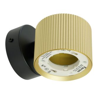 Светильник настенный Feron HL4580 ARIA 12W, 230V, GX53, золото+черный IP20, 51677