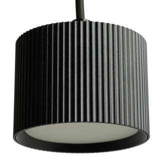 Светильник потолочный Feron Barrel HL4588 ARIA levitation 12W, 230V, GX53, черный, на подвесе 1,7 м, 51679
