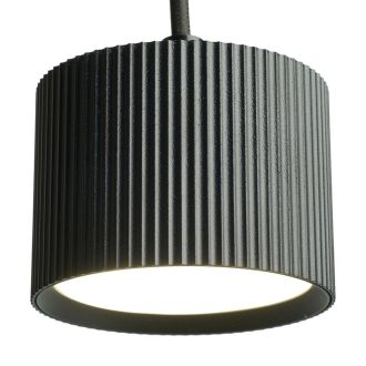 Светильник потолочный Feron Barrel HL4588 ARIA levitation 12W, 230V, GX53, черный, на подвесе 1,7 м, 51679