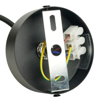 Светильник потолочный Feron Barrel HL4588 ARIA levitation 12W, 230V, GX53, черный, на подвесе 1,7 м, 51679