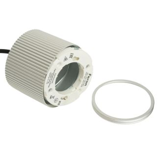 Светильник потолочный Feron Barrel HL4588 ARIA levitation 12W, 230V, GX53, серебро + черный, на подвесе 1,7 м, 51680