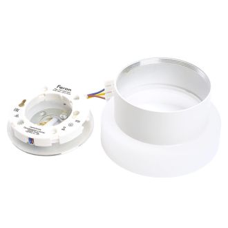 Светильник потолочный Feron HL460 Barrel OPAL 12W, 230V, GX53, белый, 51682