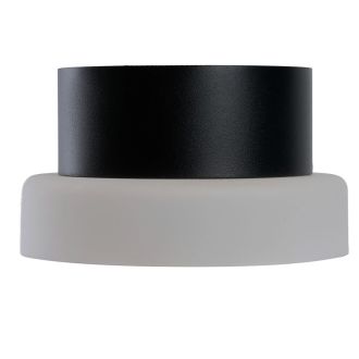 Светильник потолочный Feron HL460 Barrel OPAL 12W, 230V, GX53, черный, 51683