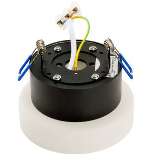 Светильник потолочный Feron HL460 Barrel OPAL 12W, 230V, GX53, черный, 51683