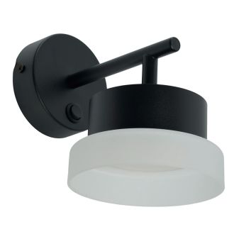 Светильник настенный Feron HL4600 OPAL 12W, 230V, GX53, черный, 51685