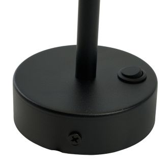 Светильник настенный Feron HL4600 OPAL 12W, 230V, GX53, черный, 51685