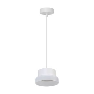 Светильник потолочный Feron Barrel HL4608 OPAL levitation 12W, 230V, GX53, белый, на подвесе 1,7 м, 51686