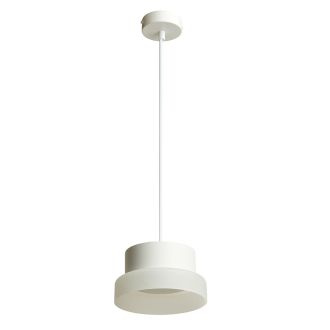 Светильник потолочный Feron Barrel HL4608 OPAL levitation 12W, 230V, GX53, белый, на подвесе 1,7 м, 51686