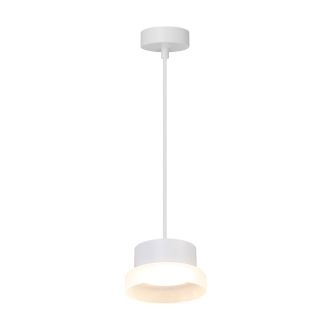 Светильник потолочный Feron Barrel HL4608 OPAL levitation 12W, 230V, GX53, белый, на подвесе 1,7 м, 51686