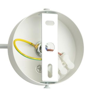 Светильник потолочный Feron Barrel HL4608 OPAL levitation 12W, 230V, GX53, белый, на подвесе 1,7 м, 51686
