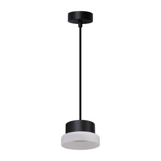 Светильник потолочный Feron Barrel HL4608 OPAL levitation 12W, 230V, GX53, черный, на подвесе 1,7 м, 51687