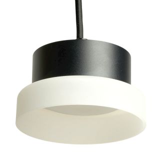 Светильник потолочный Feron Barrel HL4608 OPAL levitation 12W, 230V, GX53, черный, на подвесе 1,7 м, 51687