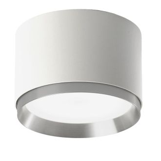 Светильник потолочный Feron Barrel DUET HL459 12W, 230V, GX53, белый + хром IP20, 51688