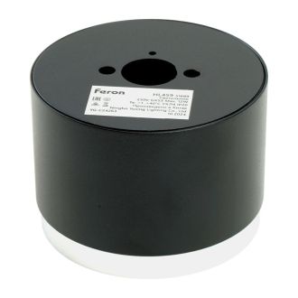 Светильник потолочный Feron Barrel DUET HL459 12W, 230V, GX53, черный + хром IP20, 51689