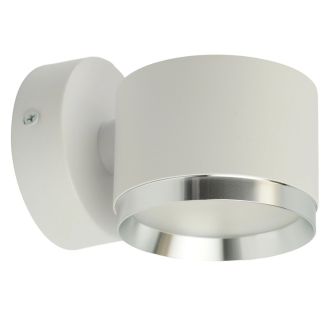 Светильник настенный Feron HL4598 Barrel DUET 12W, 230V, GX53, белый + хром IP20, 51690