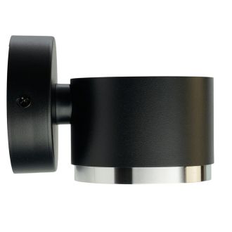 Светильник настенный Feron HL4598 Barrel DUET 12W, 230V, GX53, черный + хром IP20, 51691