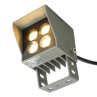 Светодиодный светильник ландшафтно-архитектурный Feron LL-895 AC220-240 4W 2700K IP66 квадрат, 51692
