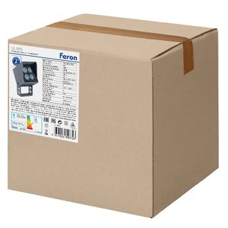 Светодиодный светильник ландшафтно-архитектурный Feron LL-895 AC220-240 4W 6400K IP66, квадрат, 51693