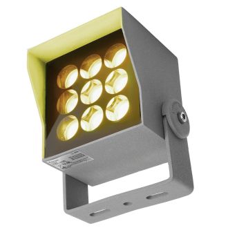 Светодиодный светильник ландшафтно-архитектурный Feron LL-896 AC220-240 9W 2700K IP66 квадрат, 51697