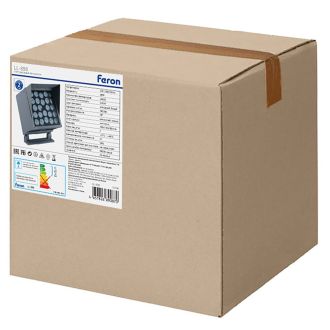 Светодиодный светильник ландшафтно-архитектурный Feron LL-898 AC220-240 49W 6400K IP66 квадрат, 51708