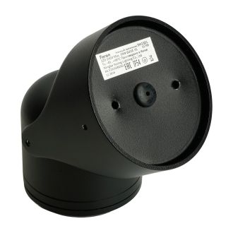 Светильник садово-парковый Feron DH1501, на стену, GU10, 230V, черный, 51739