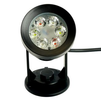 Светильник грунтовой на колышке (грунтовый) Feron.ONE SP2712 8W RGB 195-245V IP65 пластик, 51749