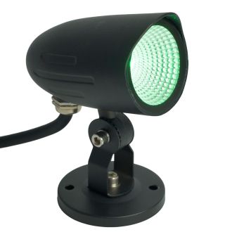 Светодиодный светильник тротуарный (грунтовый) Feron SP2713 7W зеленый 85-265V IP65, 51765