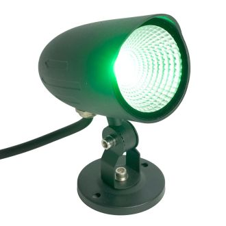 Светодиодный светильник тротуарный (грунтовый) Feron SP2714 12W зеленый 85-265V IP65, 51767