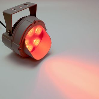 Светодиодный светильник ландшафтно-архитектурный Feron LL-700 85-265V 7W красный IP65, 51784