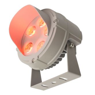 Светодиодный светильник ландшафтно-архитектурный Feron LL-700 85-265V 7W красный IP65, 51784