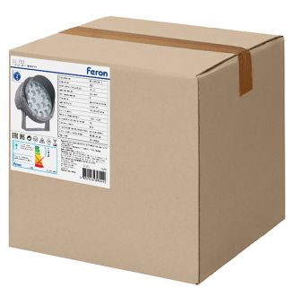 Светодиодный светильник ландшафтно-архитектурный Feron LL-702 85-265V 24W красный IP65, 51792