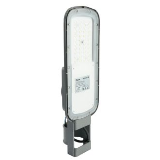 Светодиодный уличный консольный светильник Feron SP3070 30W 5000K 90-300V, серый, 51796