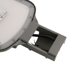 Светодиодный уличный консольный светильник Feron SP3070 120W 5000K AC90-300V, серый, 51801