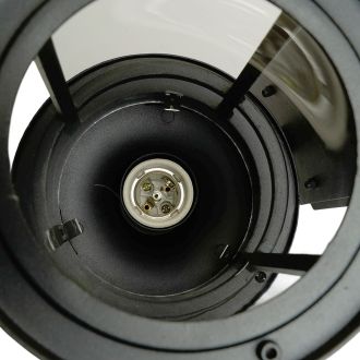 Светильник садово-парковый Feron PL761 на стену вниз 60W 230V E27, черный, 51817