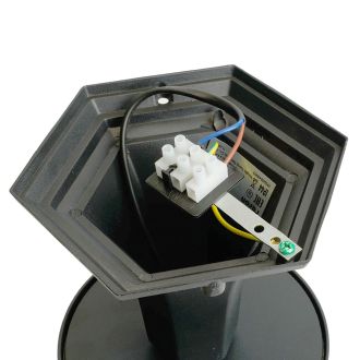 Светильник садово-парковый Feron PL764 на постамент 60W 230V E27, черный, 51818