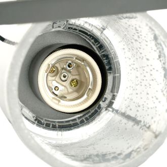 Светильник садово-парковый Feron PL771 на стену вниз 40W 220-240V E27, черный, 51836