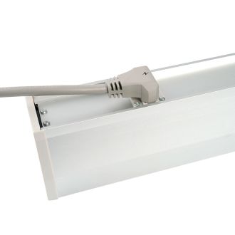 Светильник светодиодный линейный Feron AL4036 24W 2640Lm 3000K-4000K-6400K, с ручным переключением режимов, серебро, 1180*70*62мм возмож. соедин. в линию, серия RetailRay, 51869