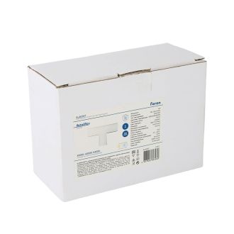 Светильник коннектор Feron AL4036T 5W 550Lm 3000К-4000К-6400K, T-образный, с ручным переключением режимов, серебро, 160*115*70мм возмож. соедин. в линию, серия RetailRay, 51871