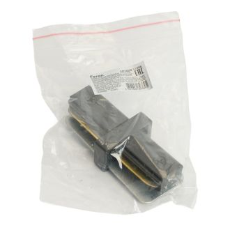 Коннектор прямой однофазный для шинопровода, черный, LD1020, Feron, 51898