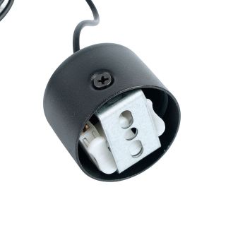 Светильник потолочный Feron ML1038 Barrel levitation на подвесе MR11 35W 230V, черный 40*250, 51932
