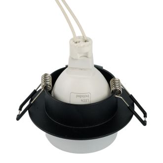 Светильник встраиваемый Feron DL3115 потолочный MR16 G5.3 черный, 51934