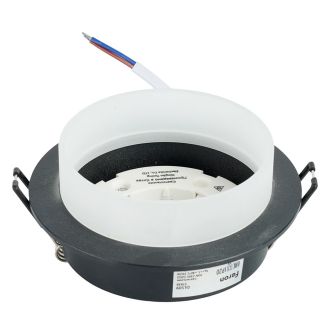 Светильник встраиваемый Feron DL509 потолочный GX53 черный, 51936